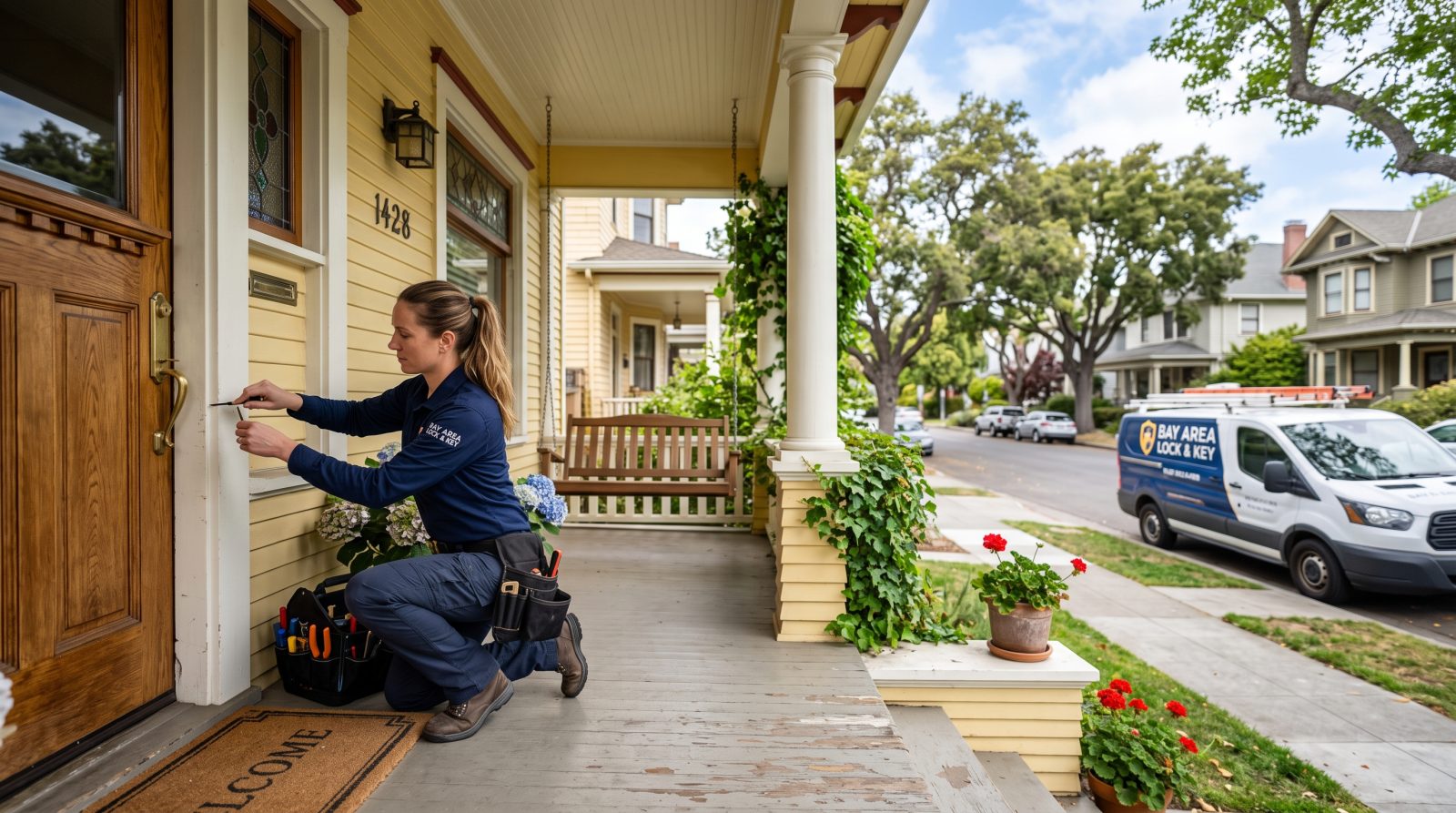 Locksmith service in Alameda