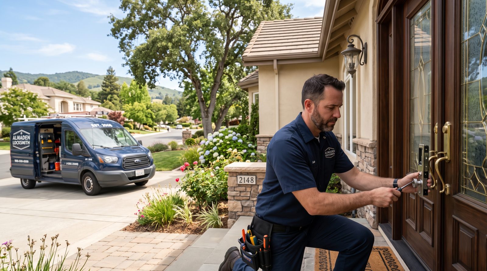 Locksmith service in Almaden Valley