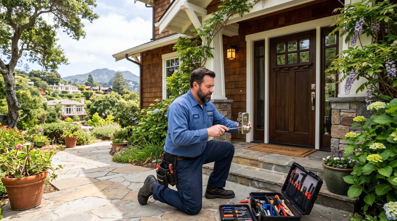 Locksmith service in Corte Madera