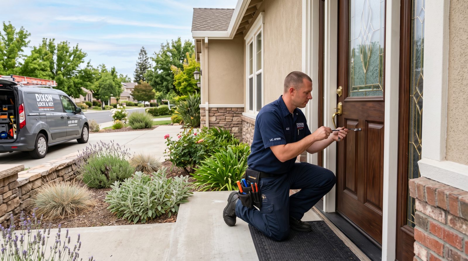 Locksmith service in Dixon