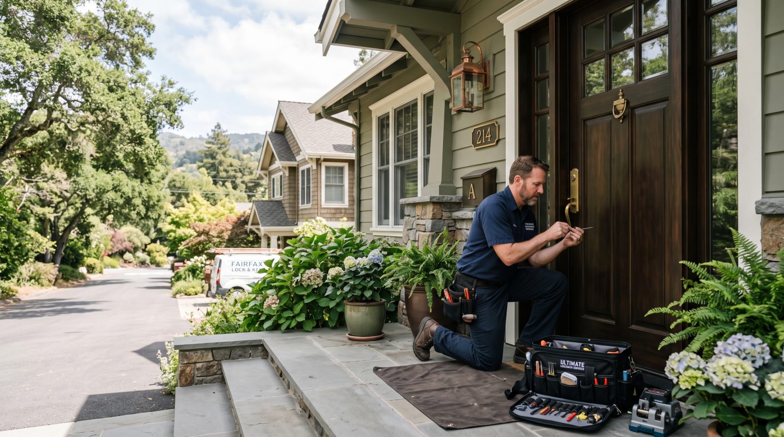 Locksmith service in Fairfax