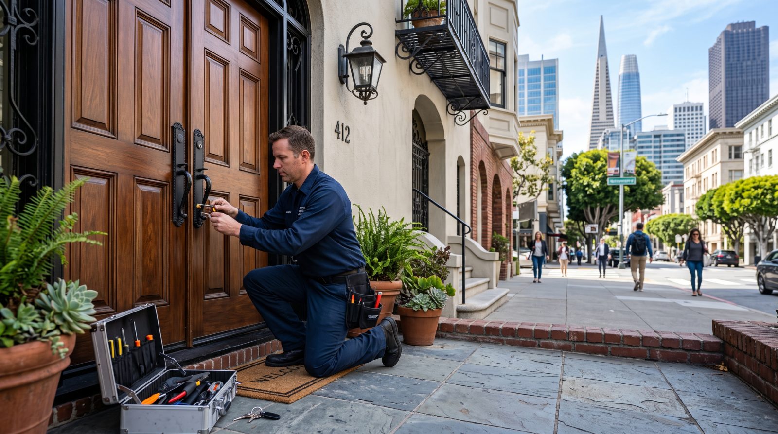 Locksmith service in Financial District SF