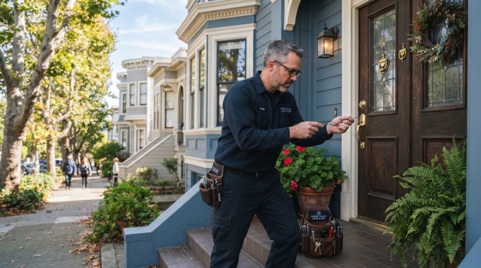 Locksmith service in Hayes Valley