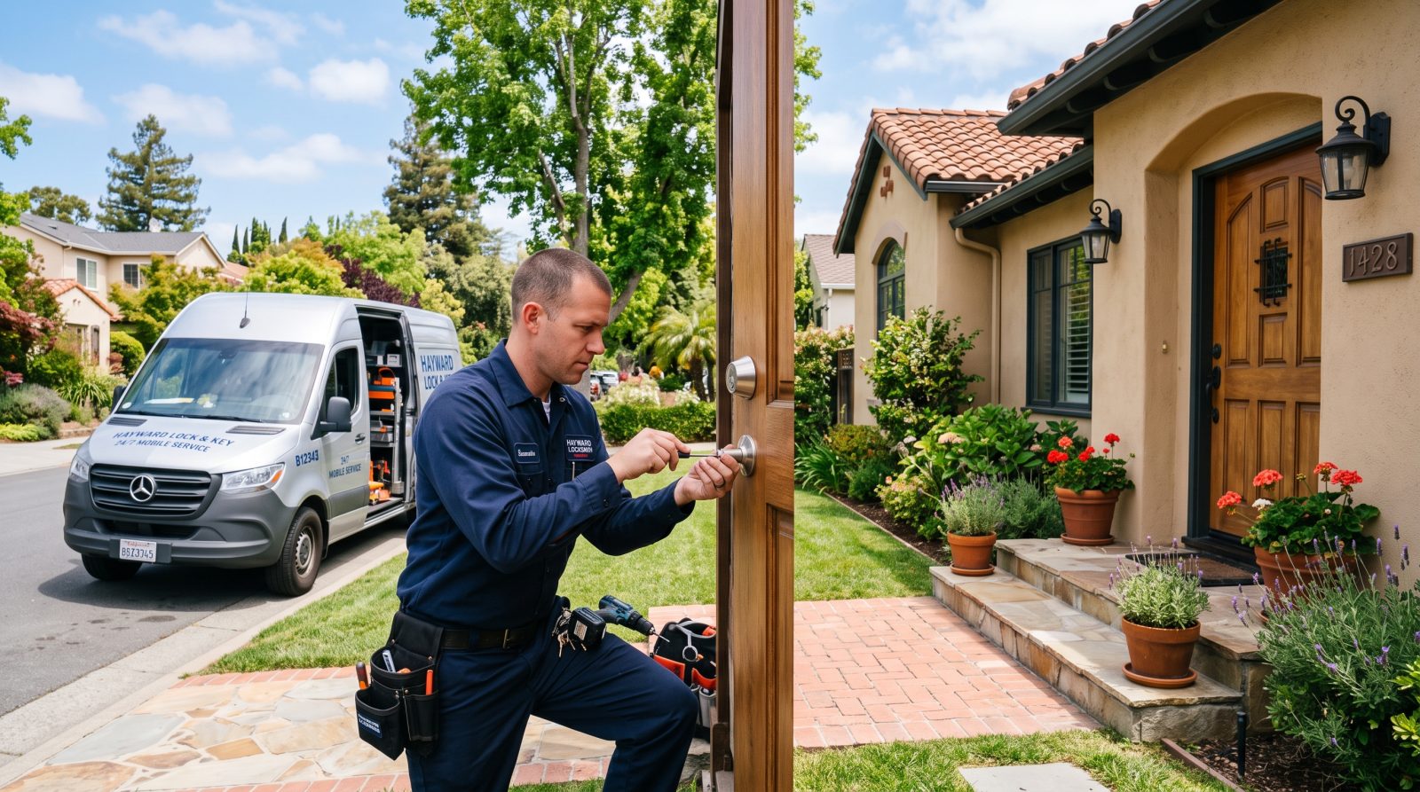 Locksmith service in Hayward