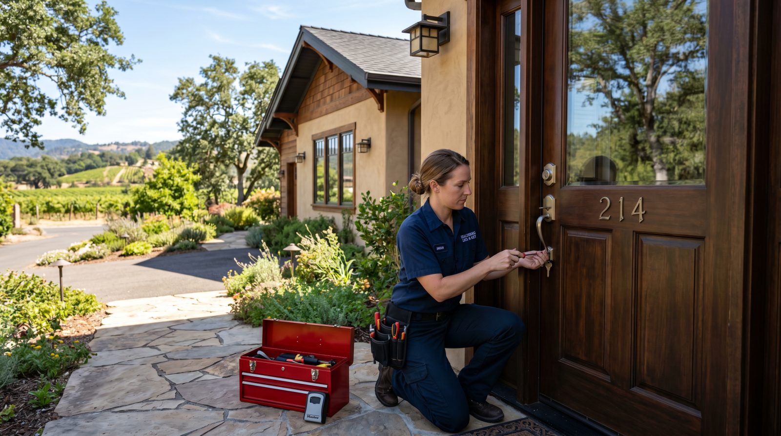 Locksmith service in Healdsburg