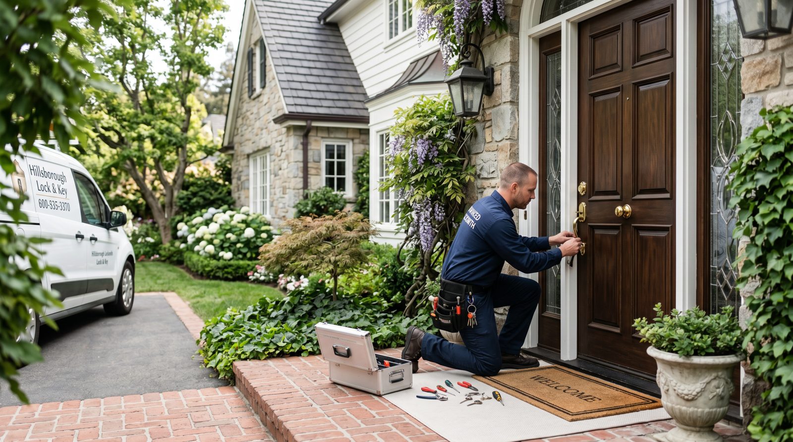 Locksmith service in Hillsborough