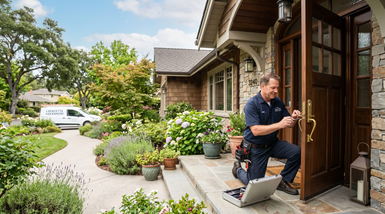 Locksmith service in Lafayette