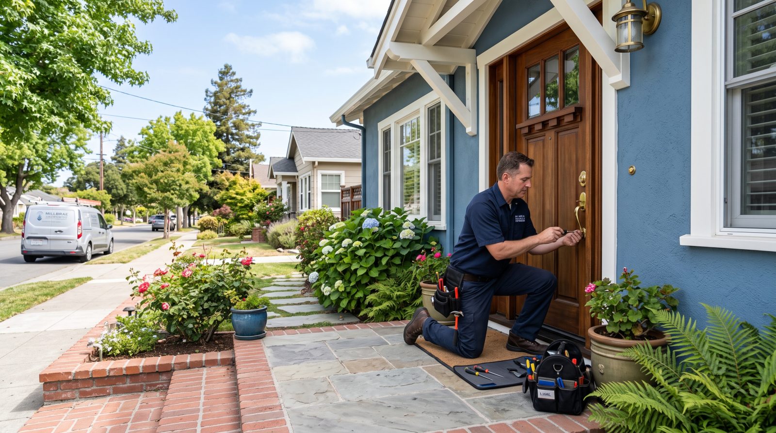 Locksmith service in Millbrae