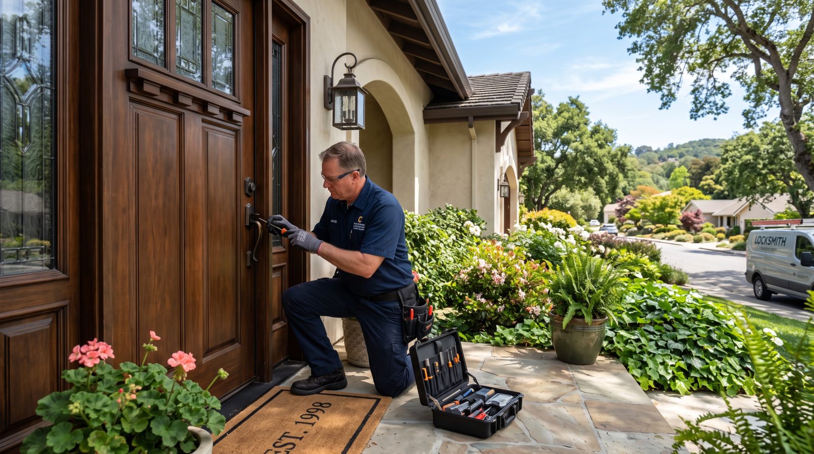 Locksmith service in Monte Sereno