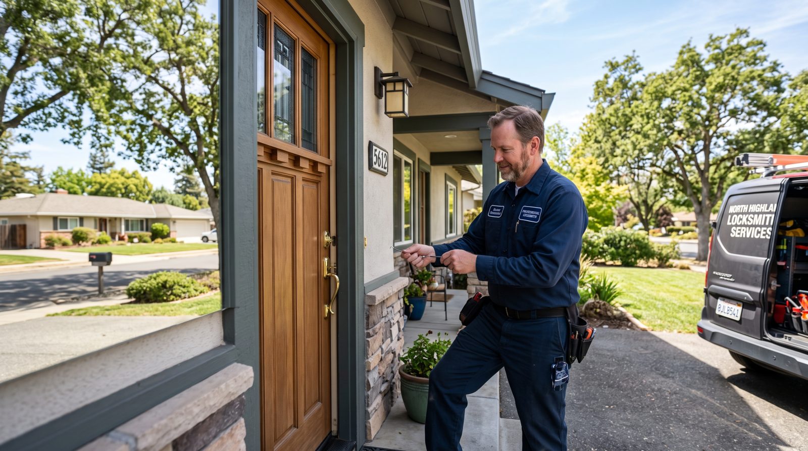 Locksmith service in North Highlands