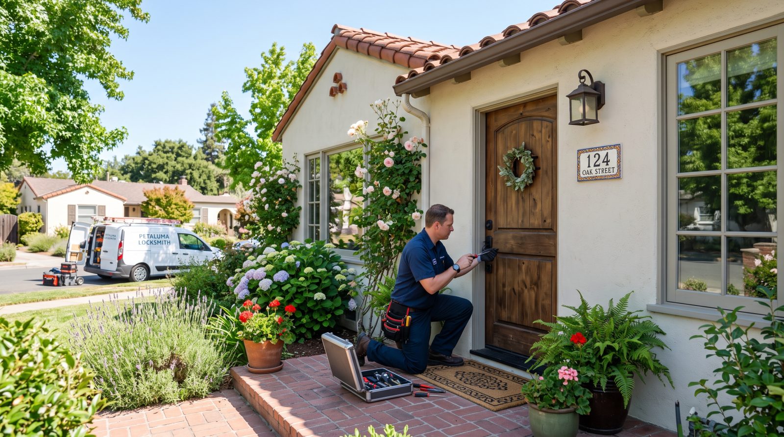 Locksmith service in Petaluma