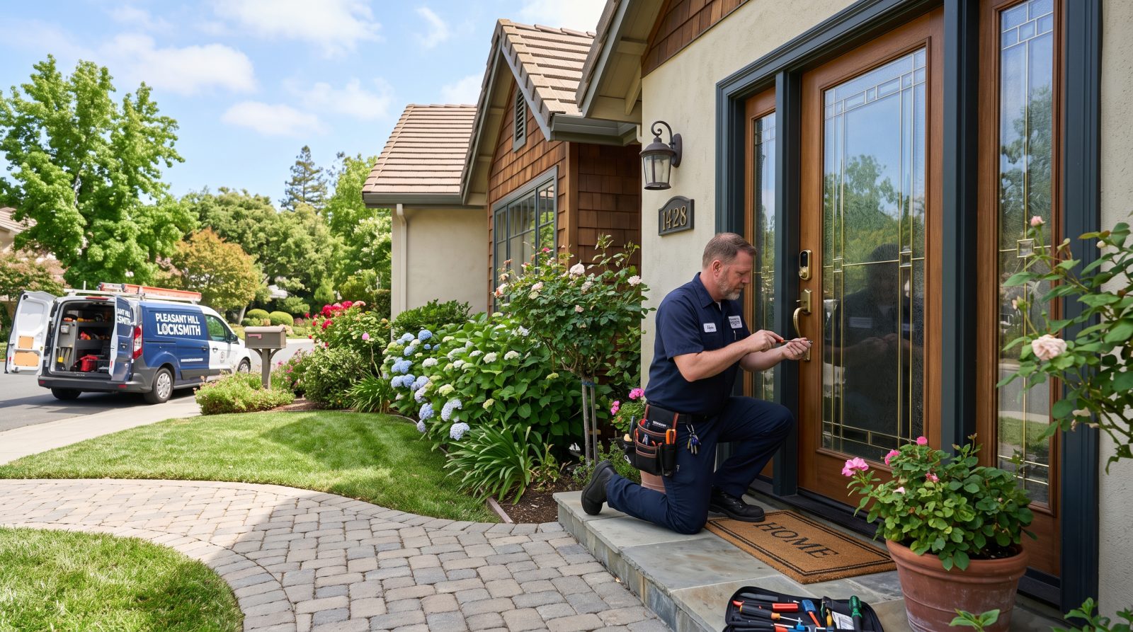 Locksmith service in Pleasant Hill