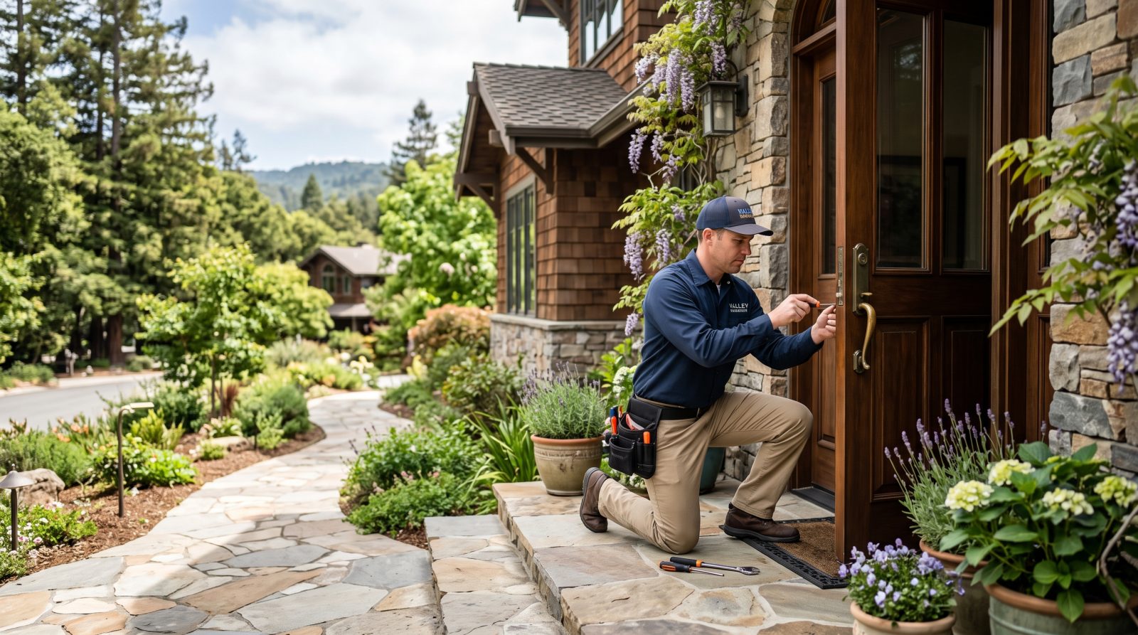 Locksmith service in Portola Valley