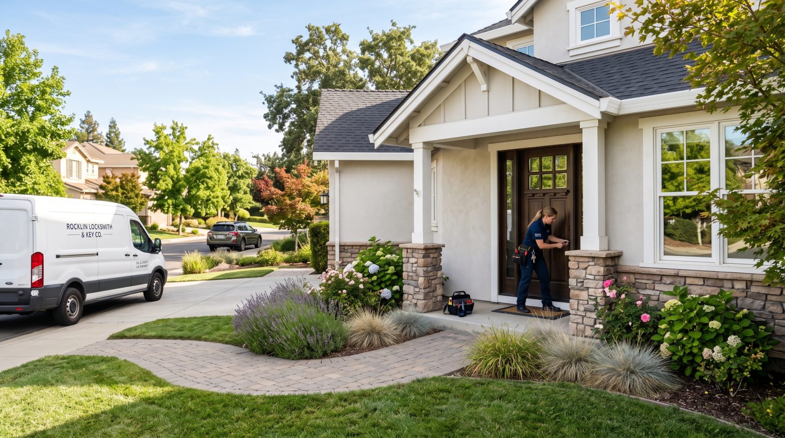 Locksmith service in Rocklin