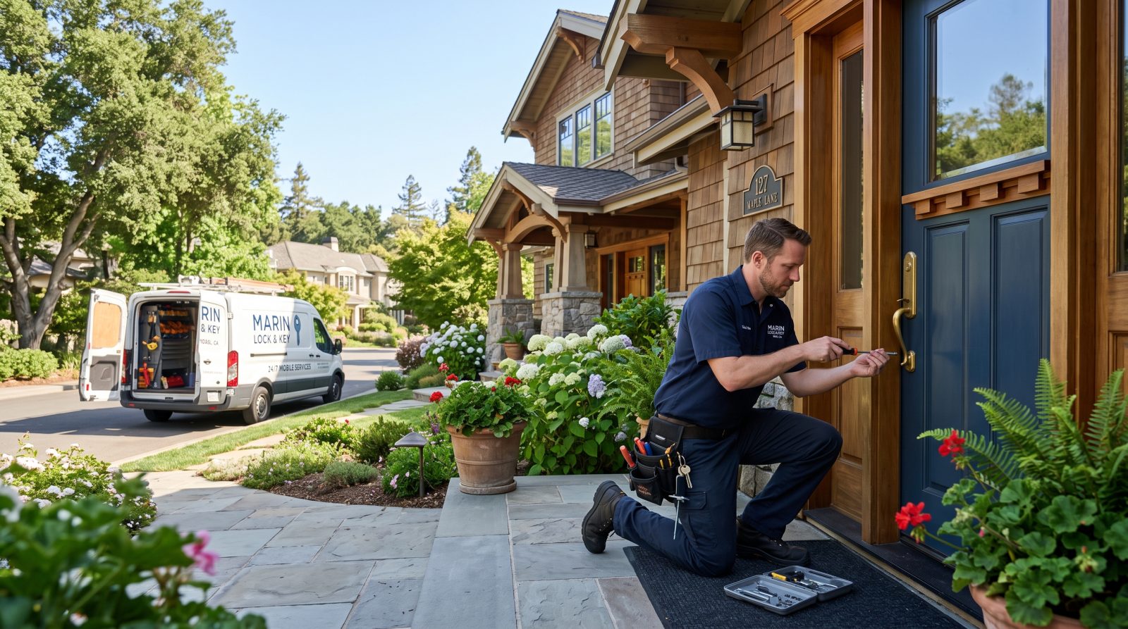Locksmith service in Ross