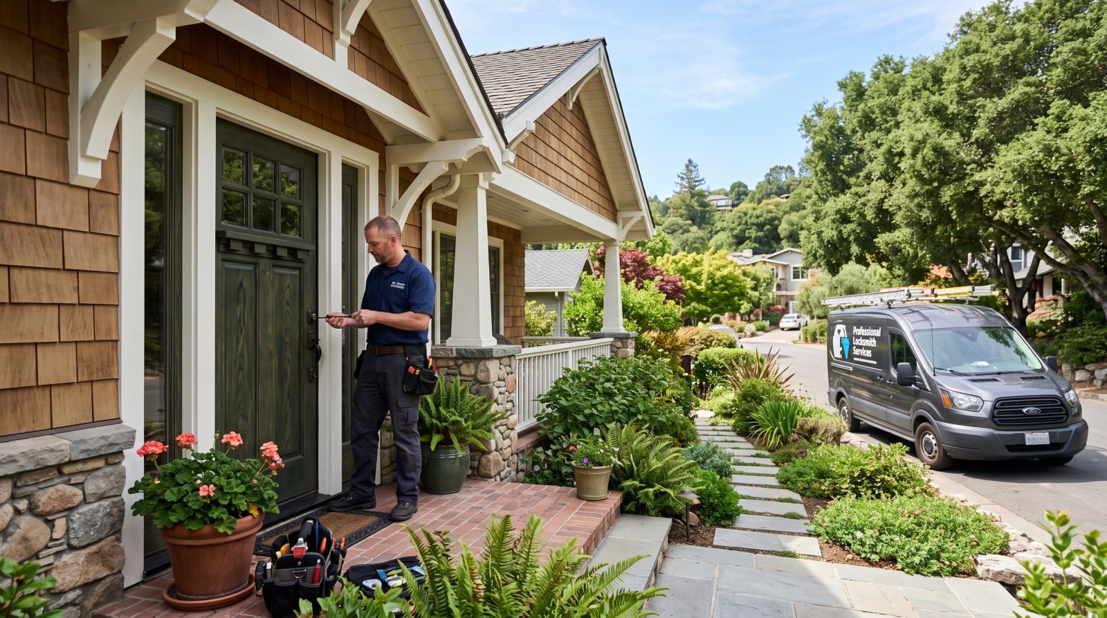 Locksmith service in San Anselmo
