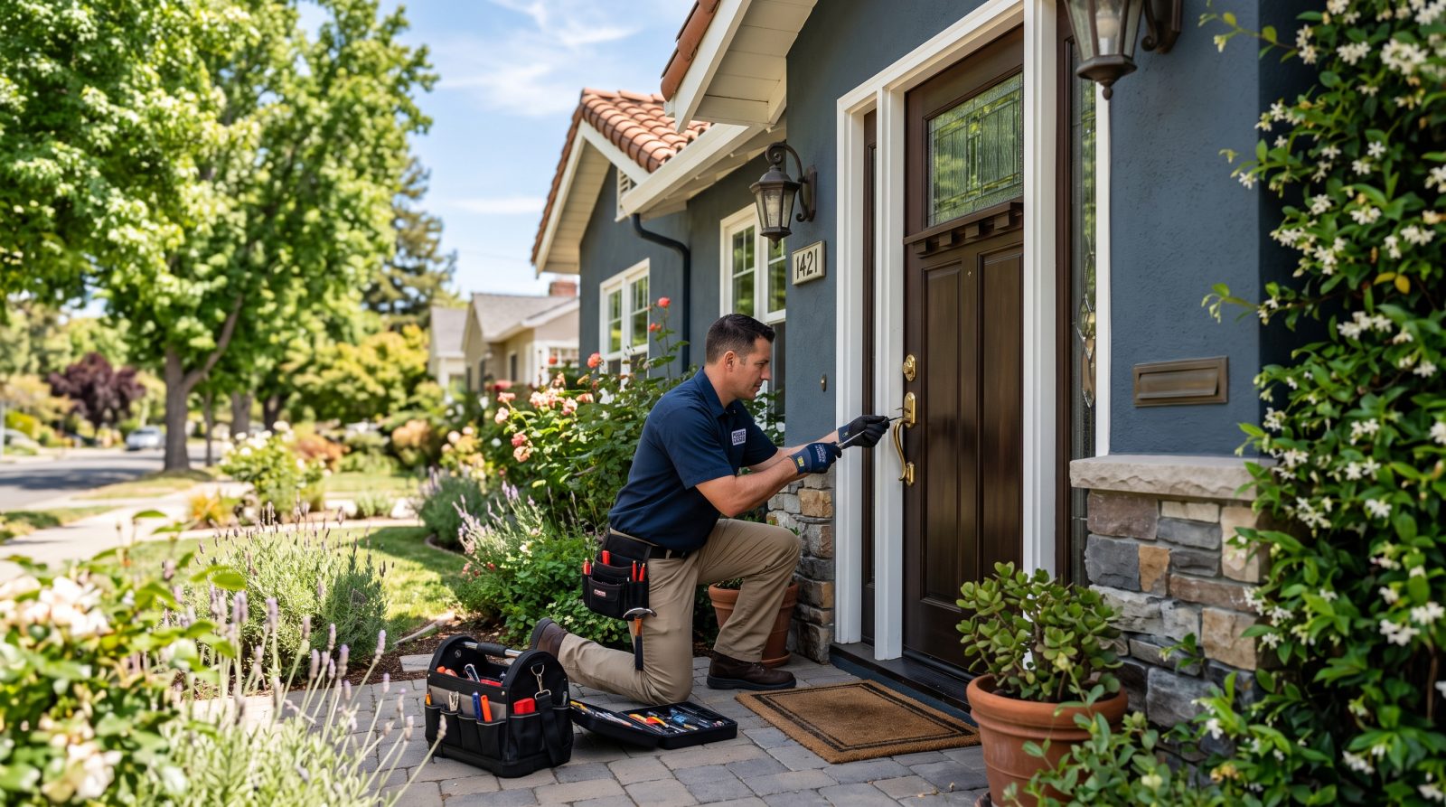 Locksmith service in San Mateo