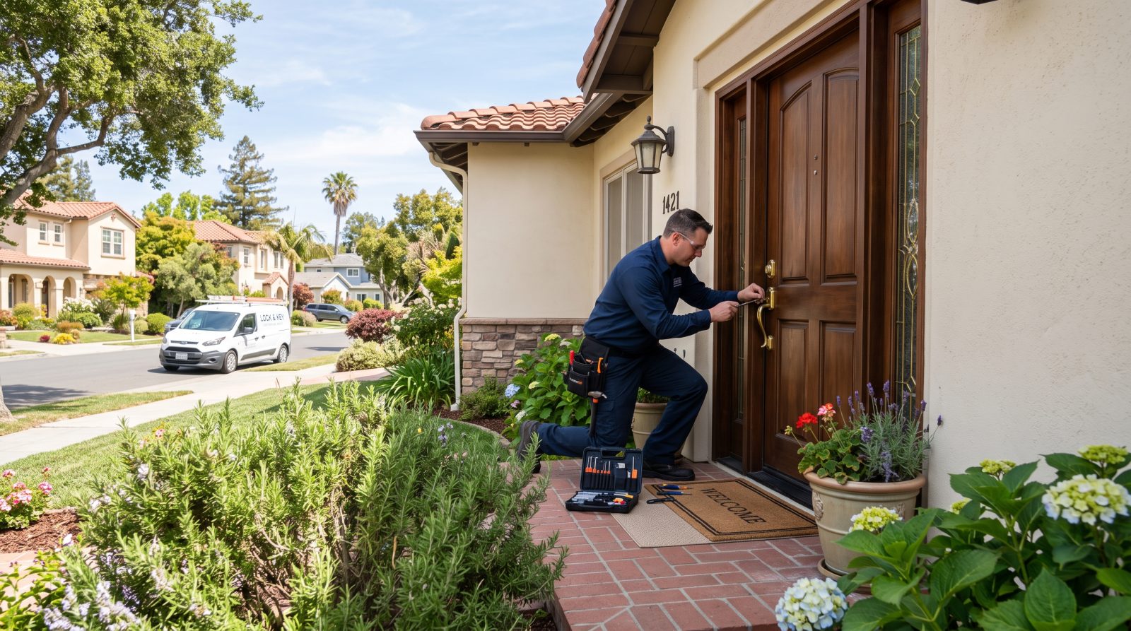 Locksmith service in San Pablo