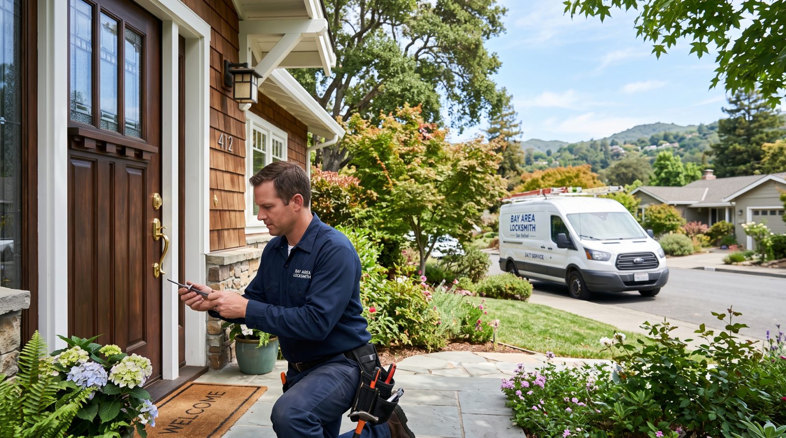Locksmith service in San Rafael