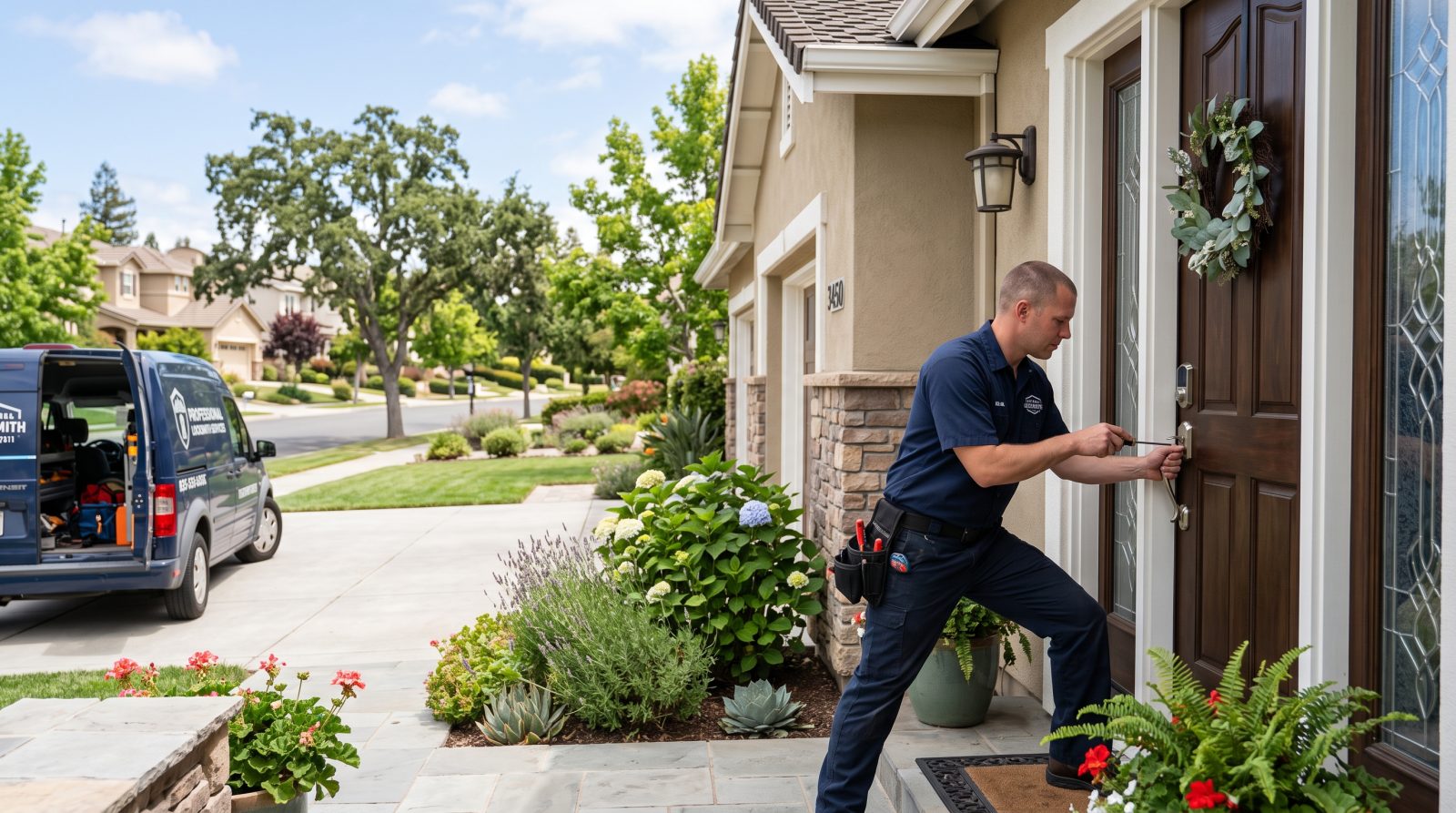 Locksmith service in San Ramon