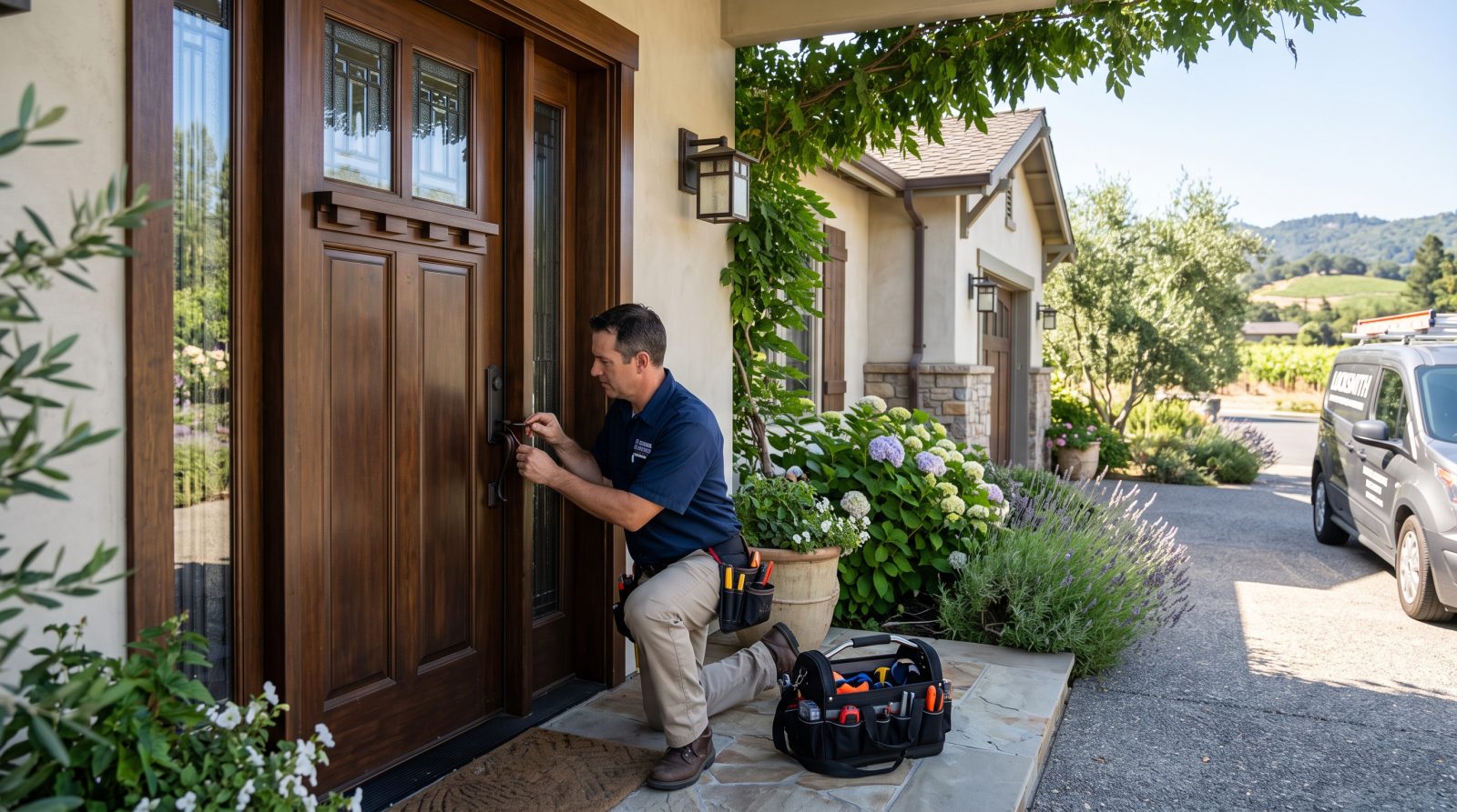 Locksmith service in St Helena