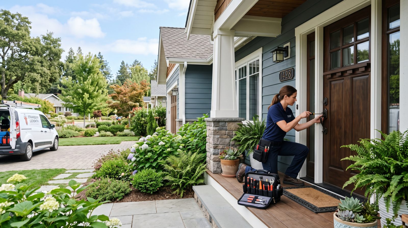 Locksmith service in Strawberry