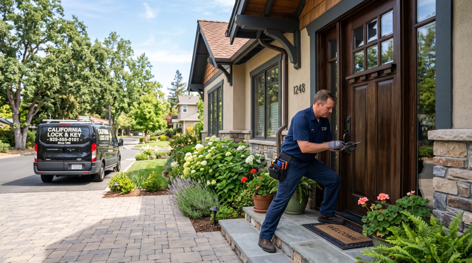 Locksmith service in Walnut Creek