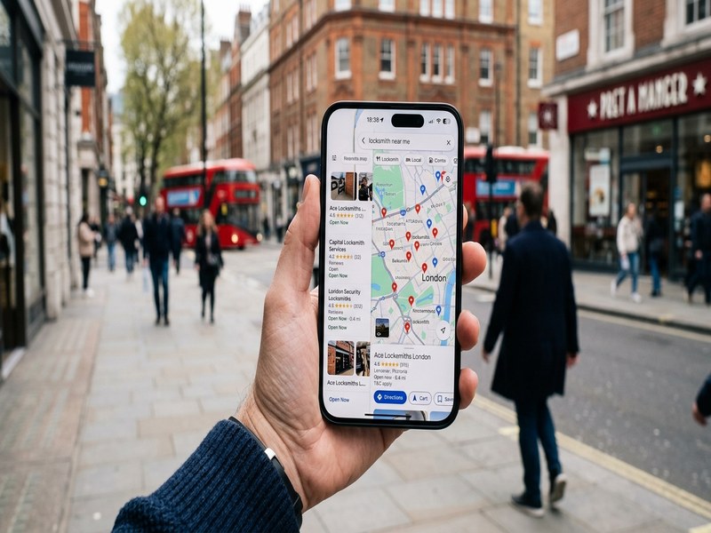 Reading Google Maps locksmith results for legitimacy